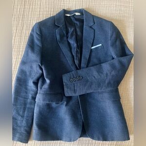 Blue H&M kids suit size 8-9